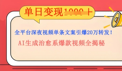 全平台深夜文案新风口：DeepSeek生成百万播放量金句，治愈系内容涨粉速度快4倍-财富群