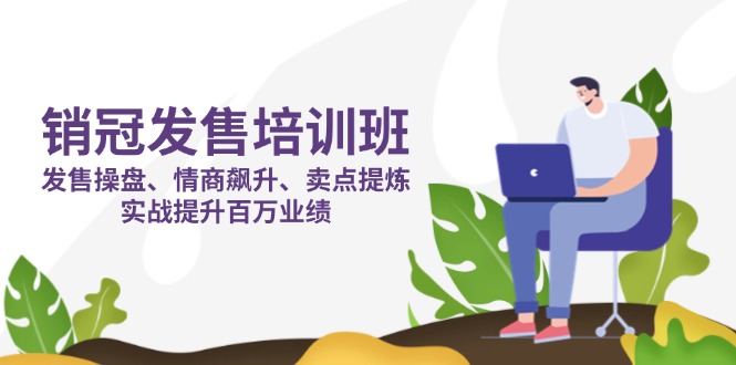 (14203期)销冠 发售培训班:发售 操盘+情商 飙升+卖点 提炼,实战提升百万业绩-财富群